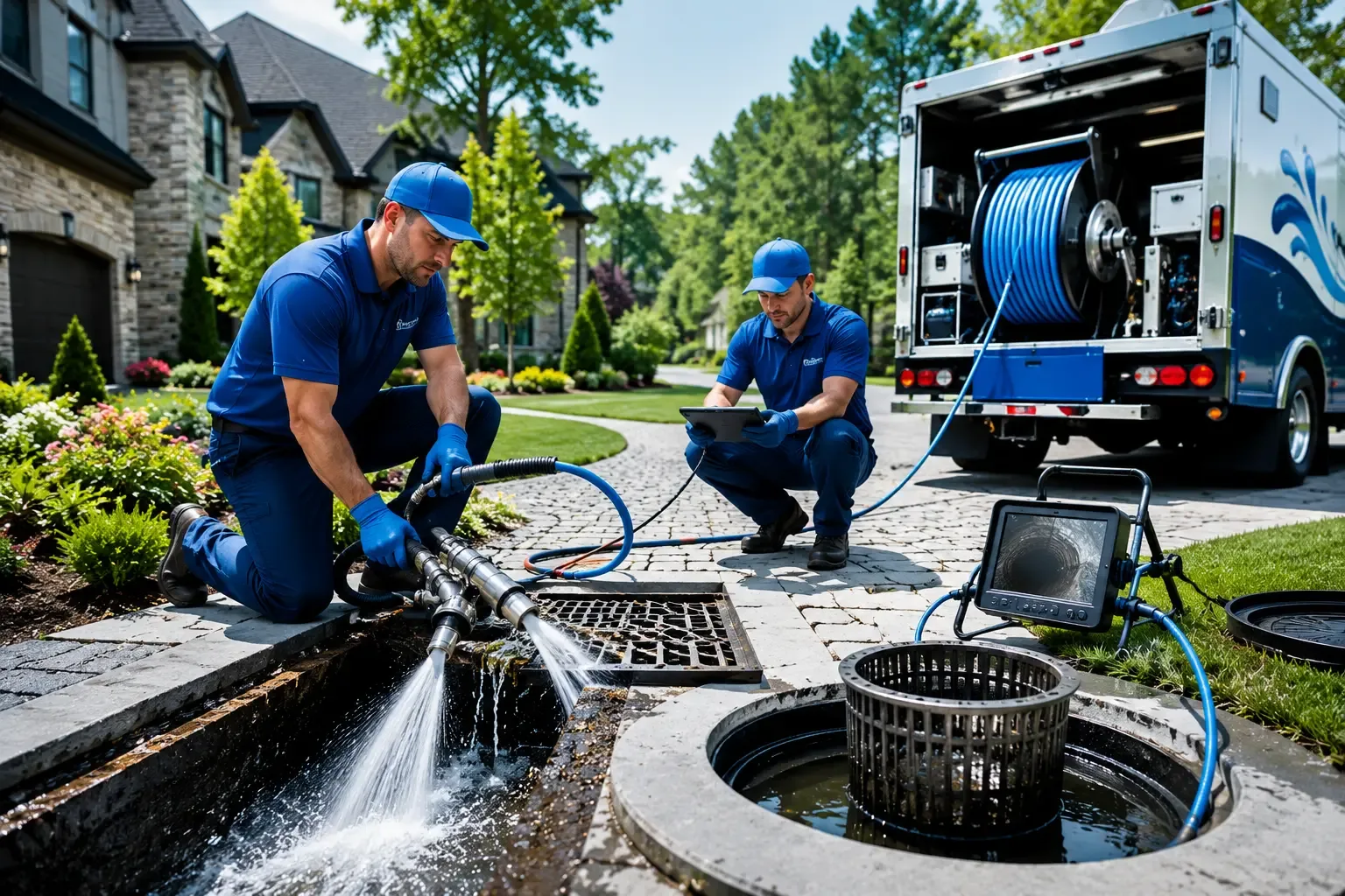 Local outdoor drain cleaning professionals in Smock, PA