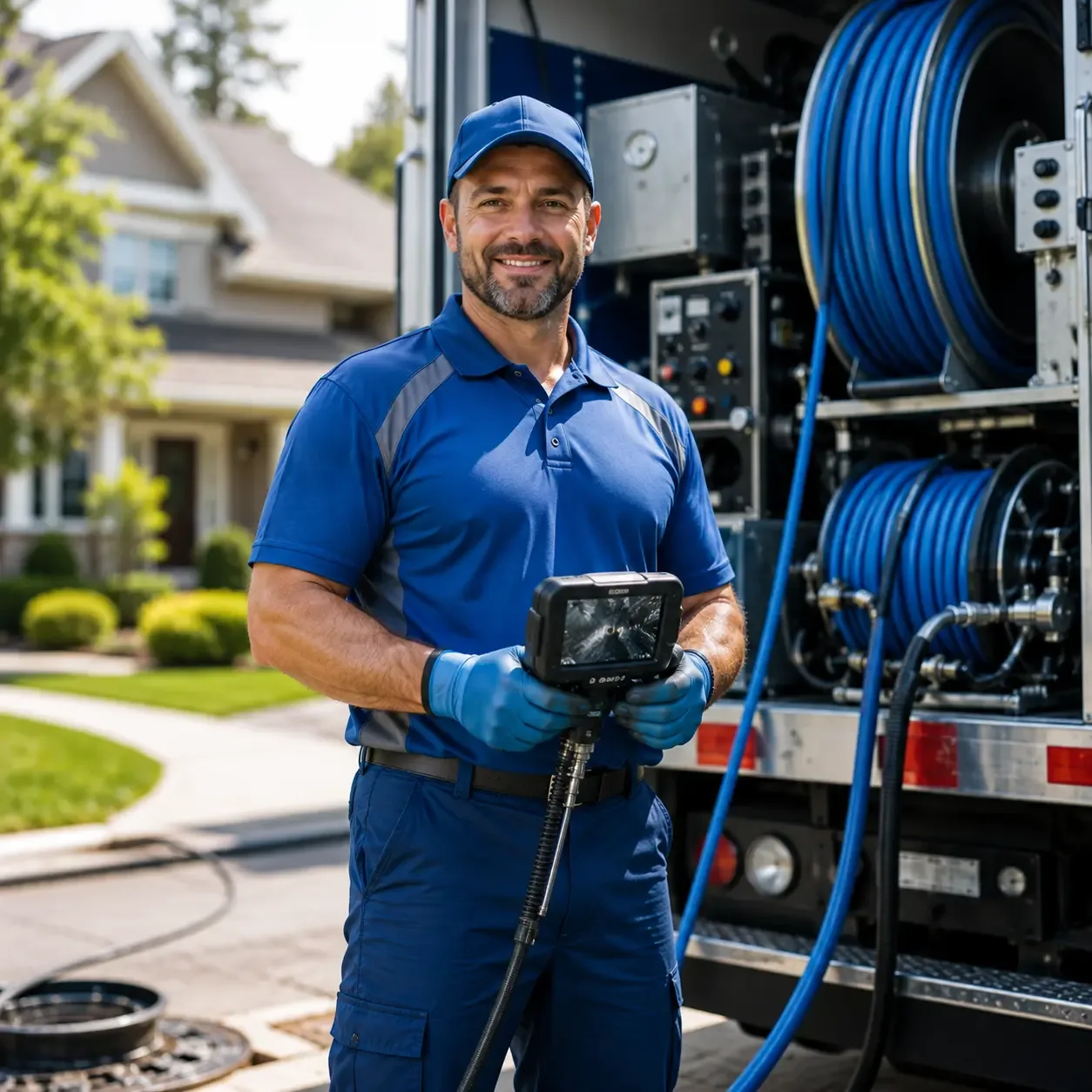 Local outdoor drain cleaning specialists in Smock, PA